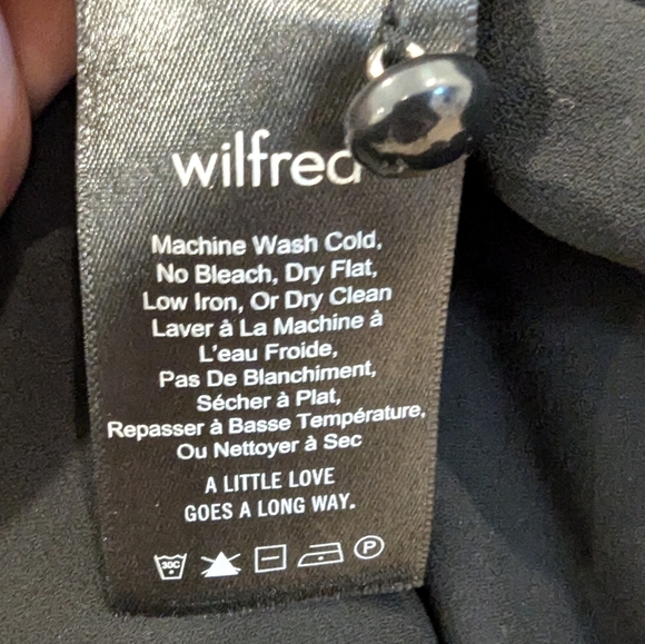 Aritzia Wilfred floral wrap dress - Picture 4 of 5